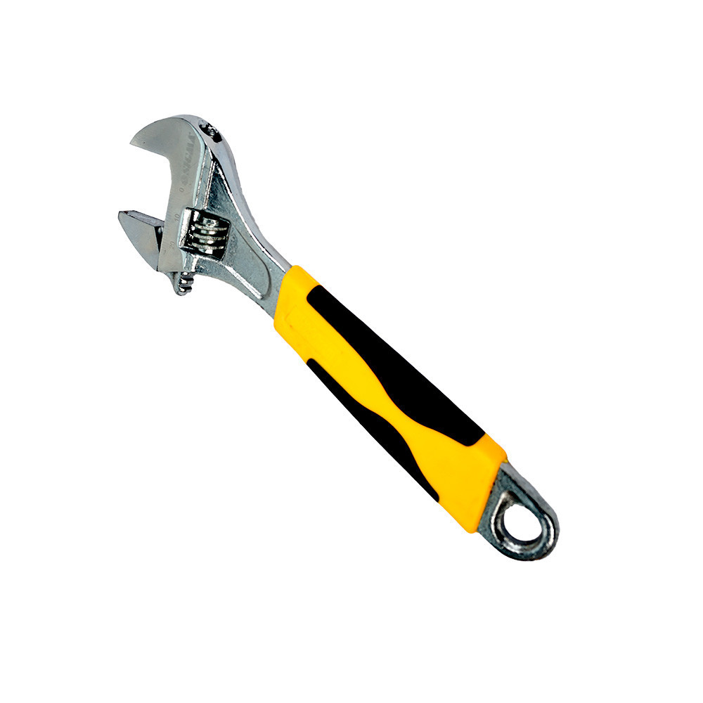 Ключ разводной 200мм CrV (обрезиненная рукоятка) SIGMA (4101021) Ровно - изображение 3