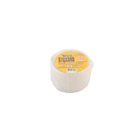 MASTERTOOL Стрічка склотканинна самоклеюча MASTERTOOL 45 мм 10 м 8х8 55 г/м² 08-9401 Коломия