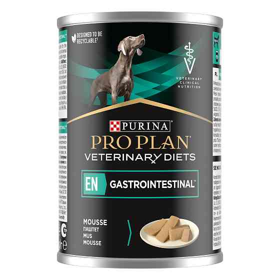 Влажный диетический корм PRO PLAN VETERINARY DIETS EN Gastrointestinal для взрослых собак для устранения расстройств пищеварения, мусс, 400 г Киев