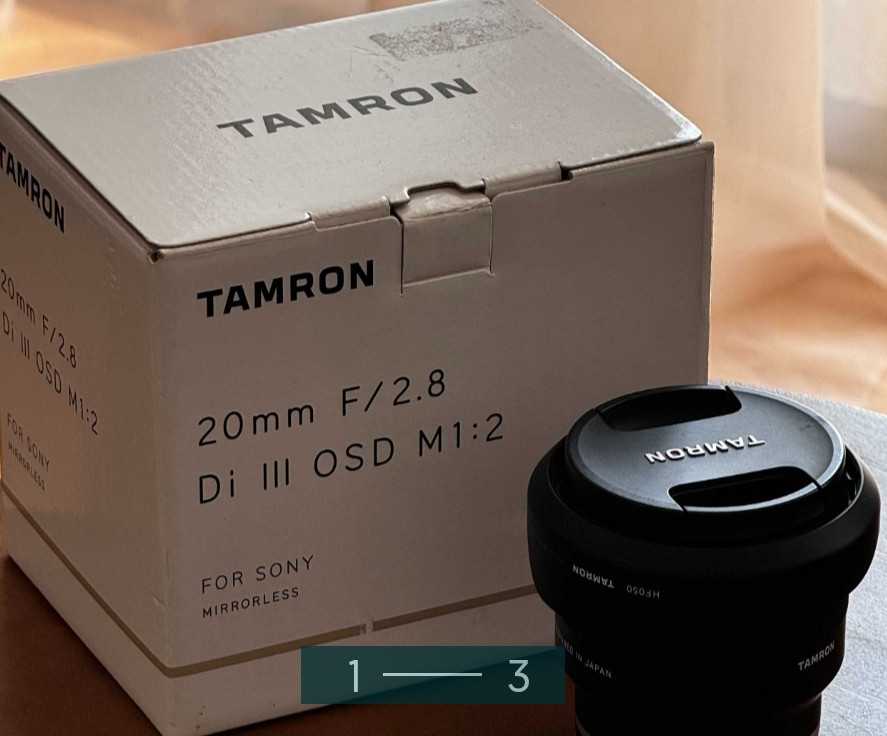 Объектив: TAMRON 20mm. F/2.8 Di III OSD M 1:2 для SONY E. Киев - изображение 2