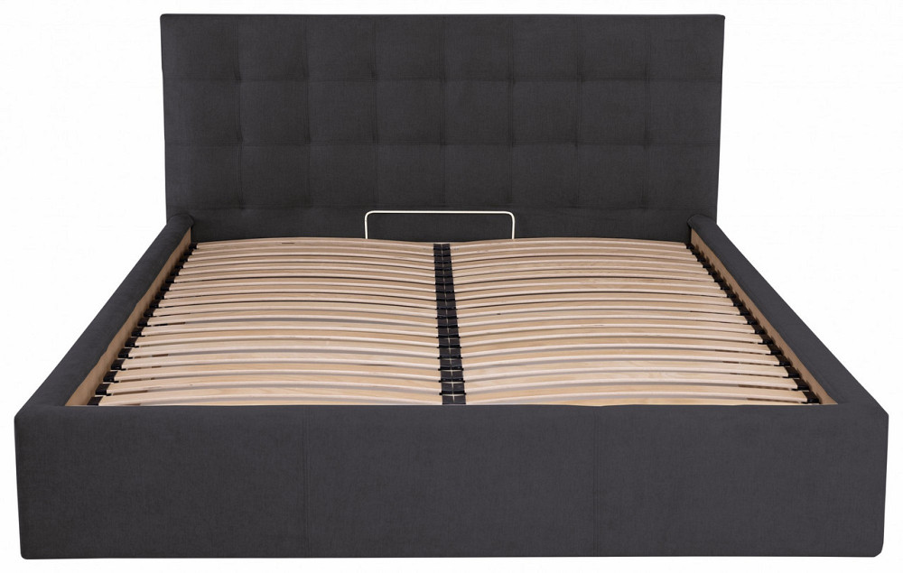 Ліжко Chester VIP 120 х 200 см Місті Dark Grey З додатковою металевою цільнозварною рамою Темно-сірий Дніпро - фото 15