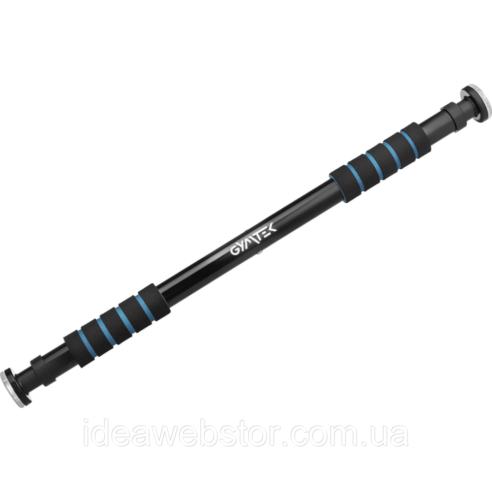 Турнік розсувний GYMTEK 63-100см чорно-синій Київ - фото 2