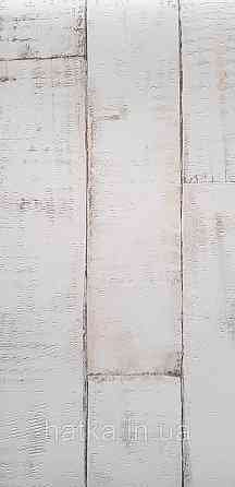 Шпалери вінілові на флізеліні Rasch Clasik 0,53х10 геометрія під дерево дошку ефект старовини білі бежеві Київ