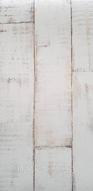 Шпалери вінілові на флізеліні Rasch Clasik 0,53х10 геометрія під дерево дошку ефект старовини білі бежеві Київ - фото 2