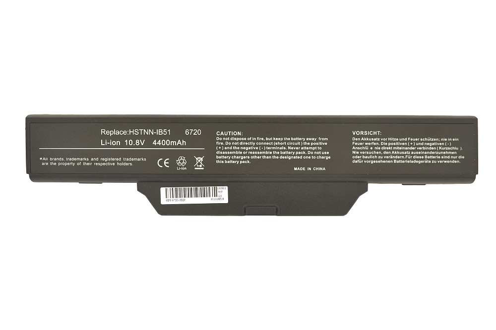 Аккумулятор для ноутбука HP Compaq HSTNN-IB62 550 10.8V Black 5200mAh OEM Винница - изображение 1