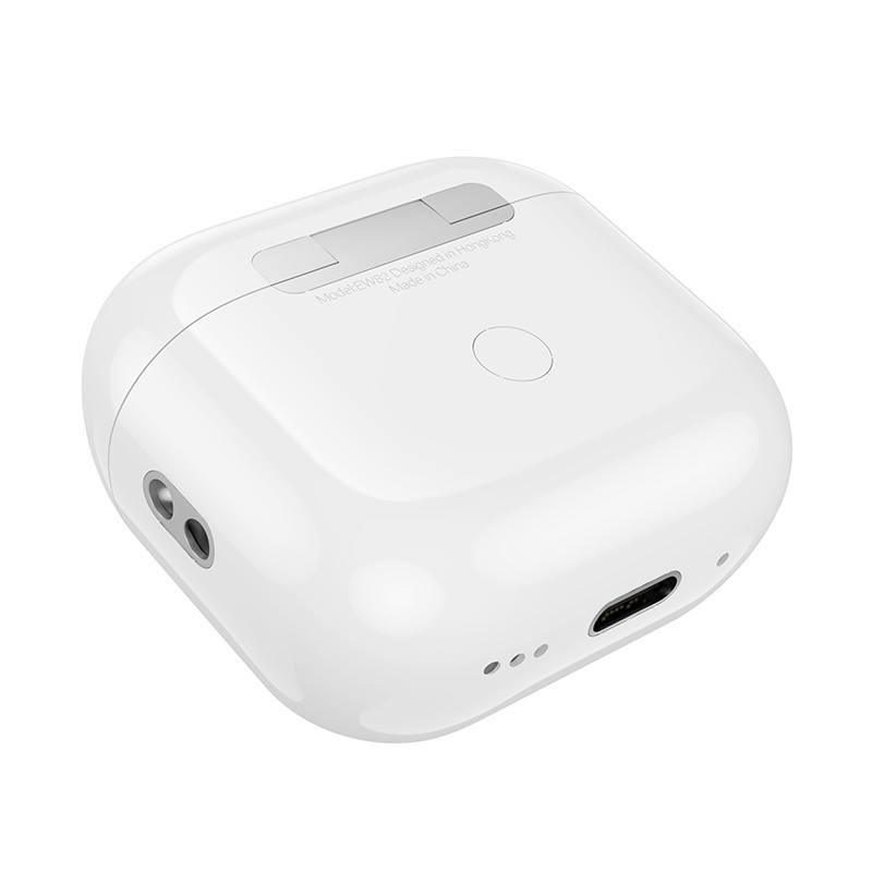 Бездротові навушники HOCO EW82 Sparkle true wireless touch screen BT headset White Київ - фото 9