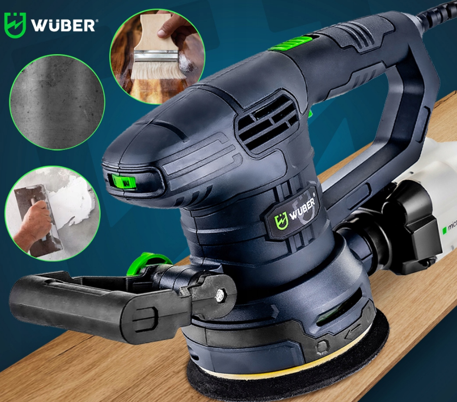 Шліфмашина ексцентрикова Wuber 1300Вт 240В (Польща) Київ - фото 7
