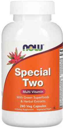 Мультивитамины Now Foods Special Two 240 вег капс Киев
