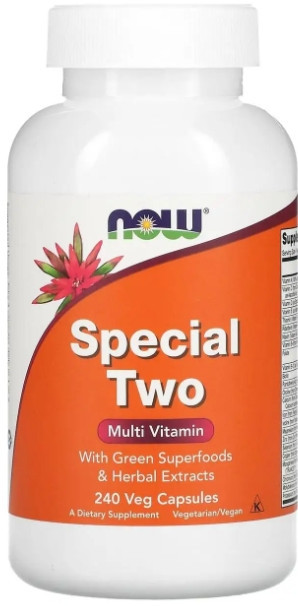 Мультивитамины Now Foods Special Two 240 вег капс Киев - изображение 1