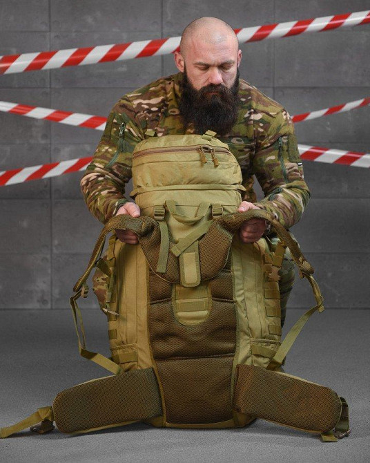 Тактичний рамний рюкзак truck кайот ВТ7851 Одеса - фото 6