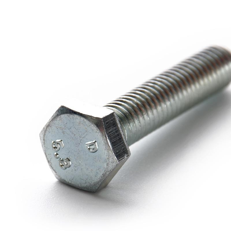 Болт з шестигранною головкою М12*40 DIN 933 кл.пр. 5,8 цинк Харків - фото 1