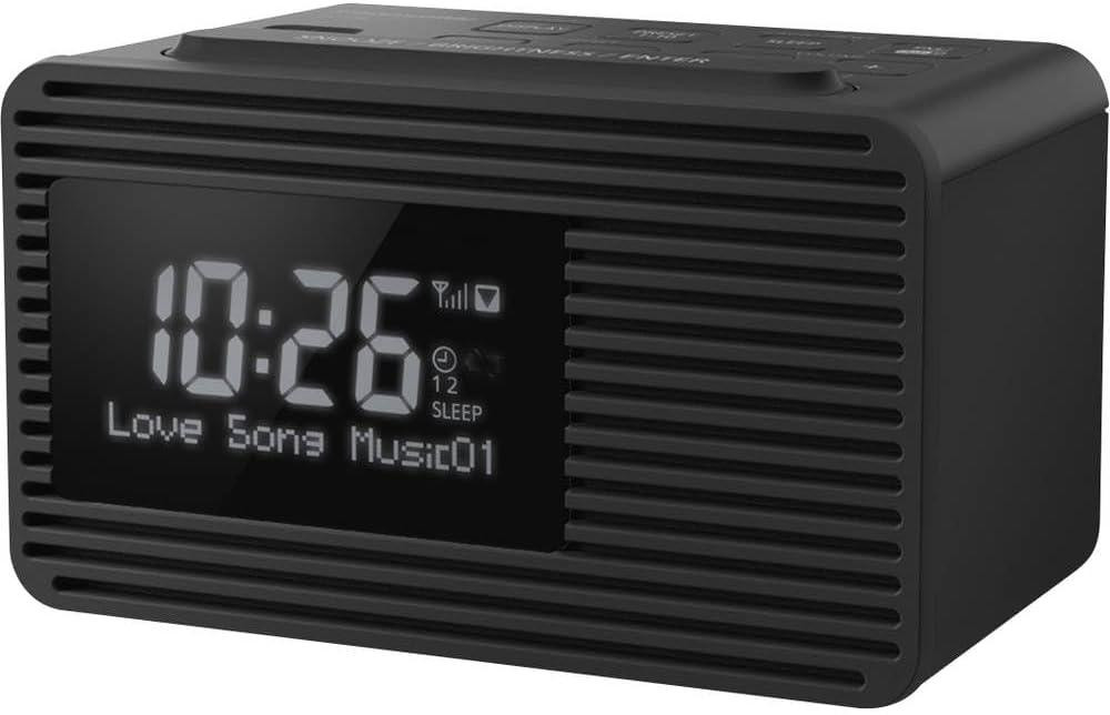 Радиобудильник Panasonic RC-D8EG-K черный DAB+/FM USB зарядка 2 будильника snooze таймер 10 избранных станций Киев - изображение 1