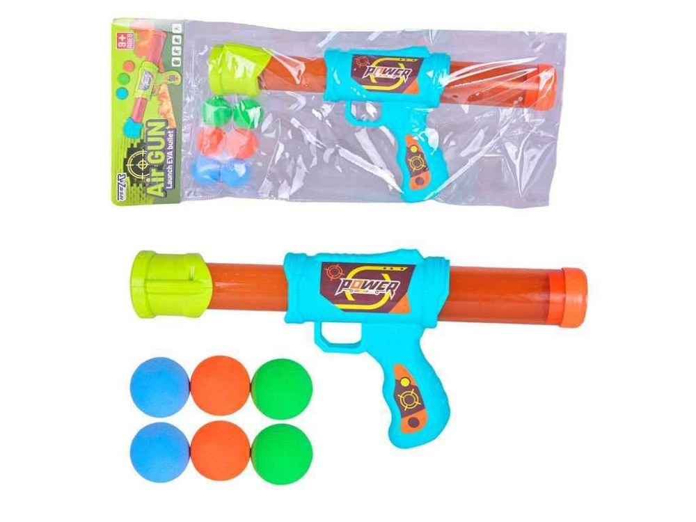 Полотенце разноцветные 6 поролоновых шаров арт.777-1 голубой ТМ 7TOYS Киев - изображение 1