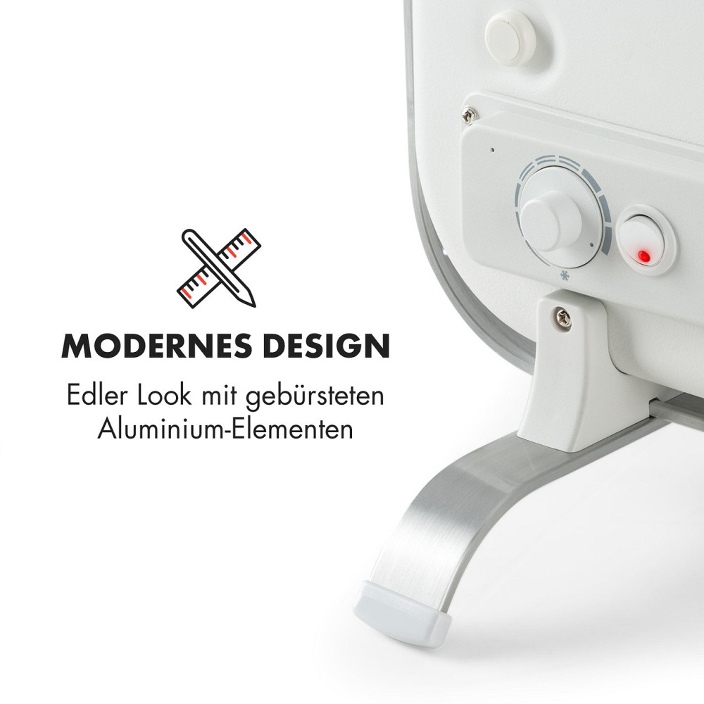 Інфрачервоний нагрівач HeatPal Marble 1300 Вт, що акумулює тепло, мармур, алюміній (Німеччина, читати Рівне - фото 7