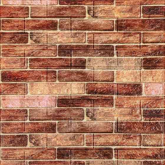 Панель стеновая 3D 700мм*770мм*2мм Коричневый SW-00001910 Днепр