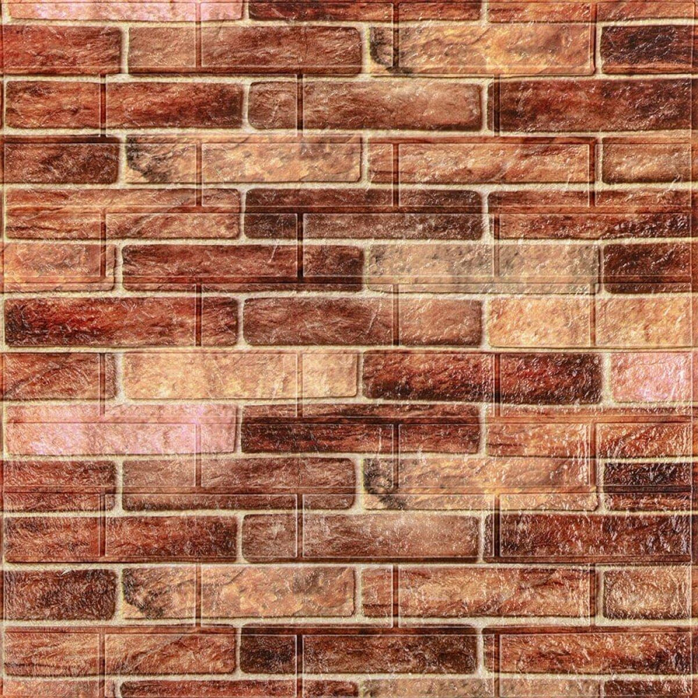 Панель стеновая 3D 700мм*770мм*2мм Коричневый SW-00001910 Днепр - изображение 1