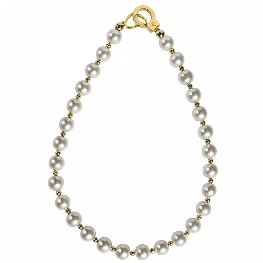 Перлинний нашийник з повідцем LOCKINK Pearl Collar & Leash Set Львов - изображение 3