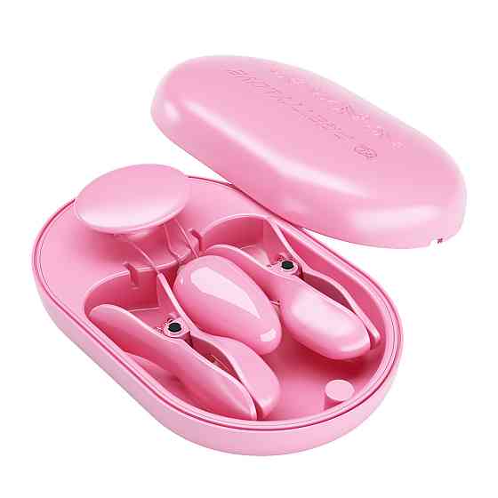 Зажимы для сосков Pretty Love Surprise Box с электростимуляцией, розовый Sex Aura Киев