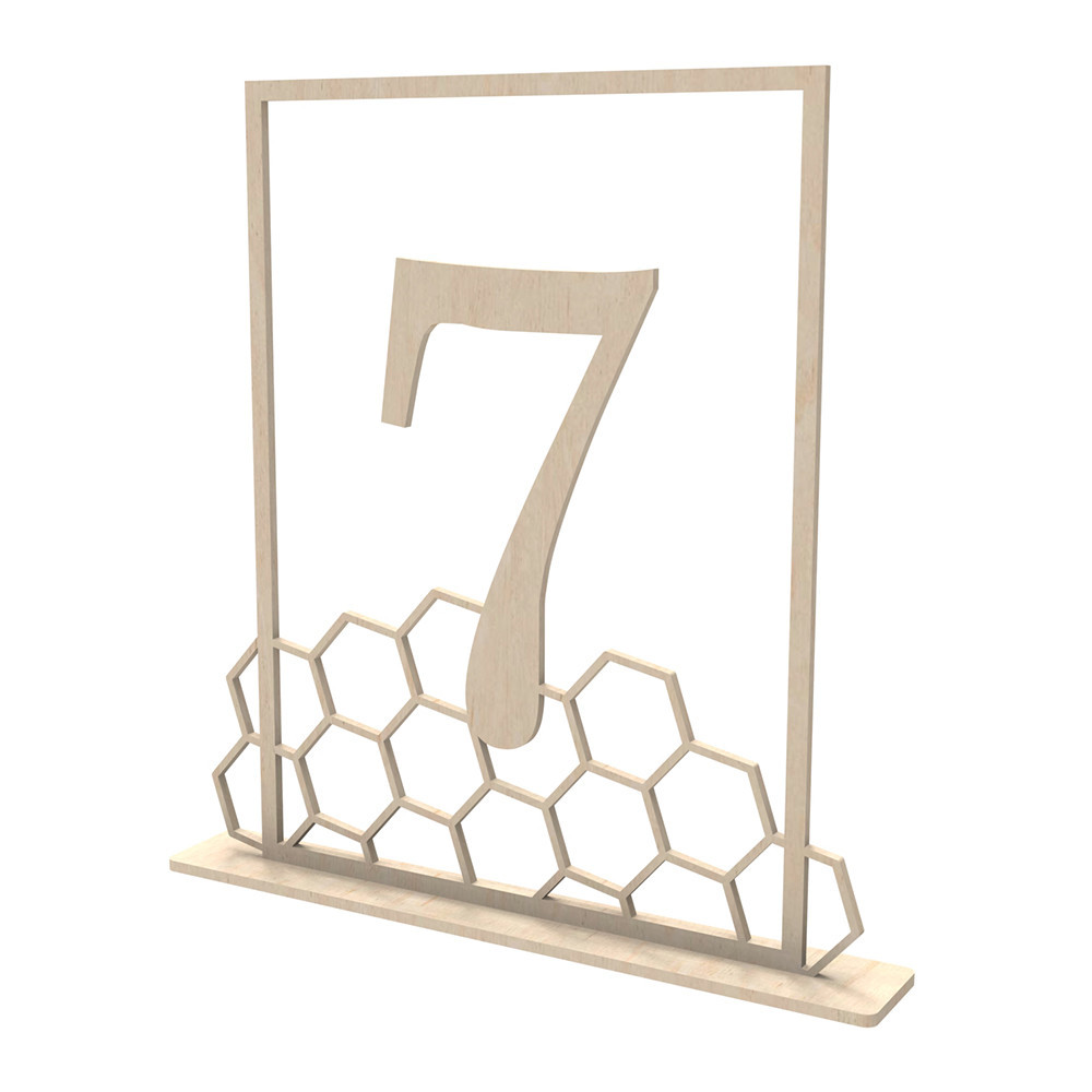 Номерки деревянные настольные 20х15 см Киев - изображение 7