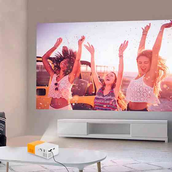 Портативный проектор Full HD с динамиком + пульт YG300 SBR Киев