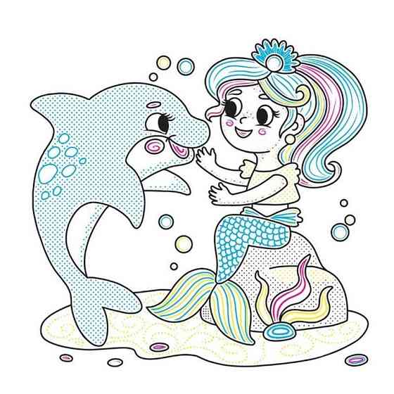 Дитяча книжка-розмальовка "У казці" 1806011, 12 сторінок Вінниця