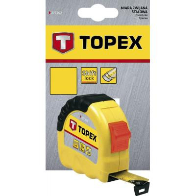 Рулетка Topex стальная лента 10 м x 25 мм (27C310) Вінниця - фото 2