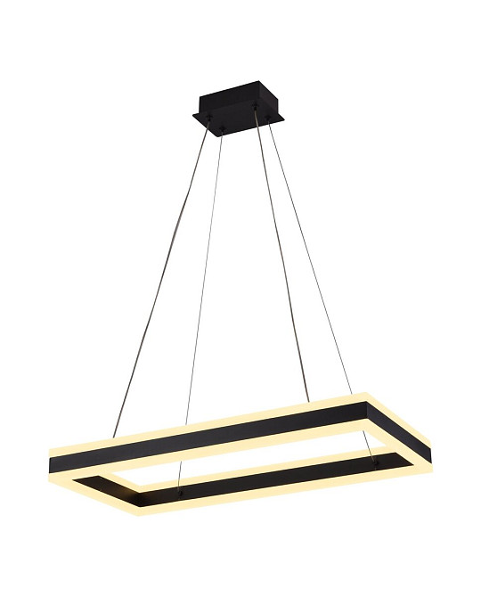 Стельова світлодіодна люстра VALESO, з пультом з димером та додатком QQD3093 (Чорний)3000K/4000K/6500K Коломия - фото 6