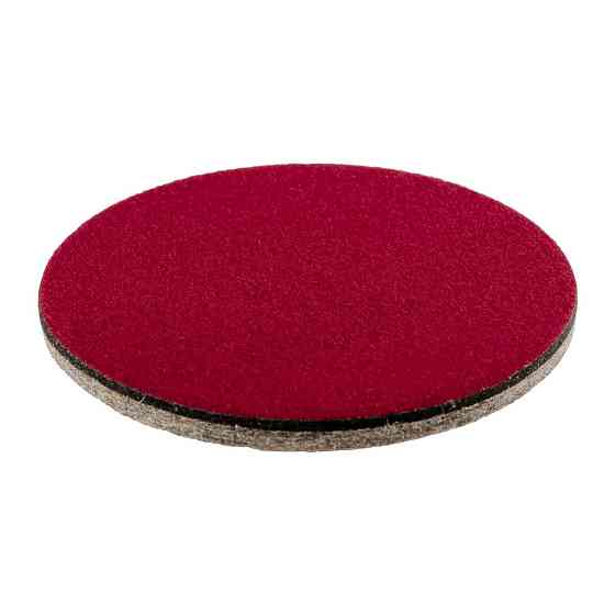 Круг полірувальний MASTERTOOL на липучці з натуральної повсті жорсткий вологостійкий 6 мм Ø 125 мм набір 5 шт 08-9612 Коломыя