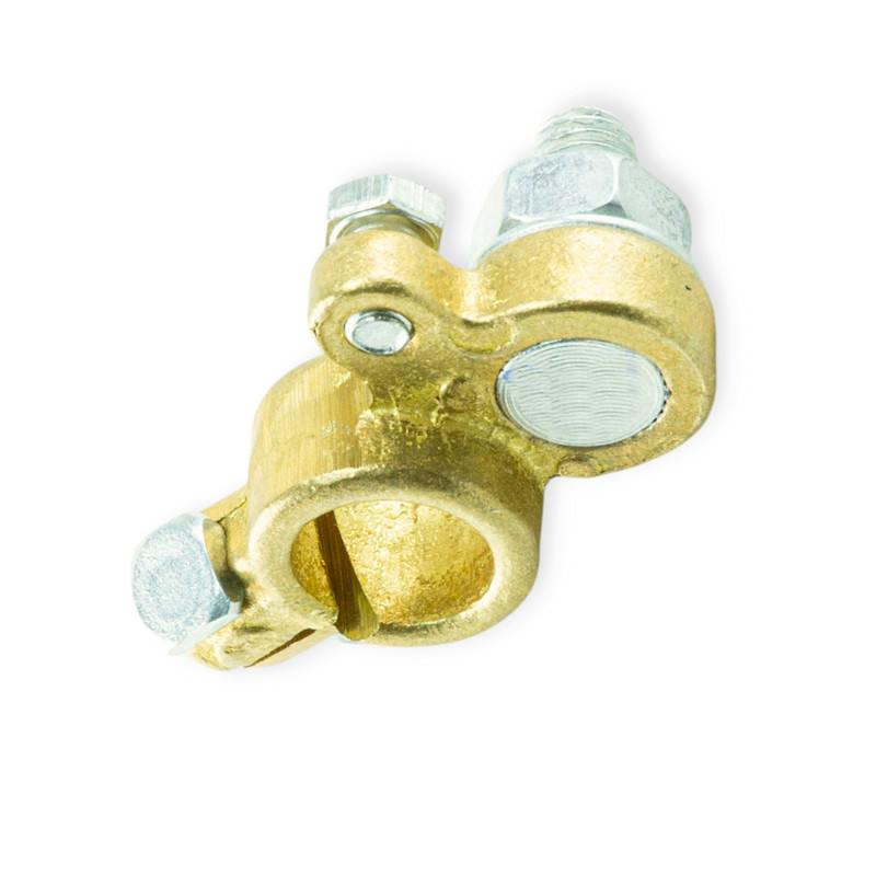 Клема универс. латунь (-) Каменец-Подольский усилен. (болт d-10) Мукачево - изображение 1