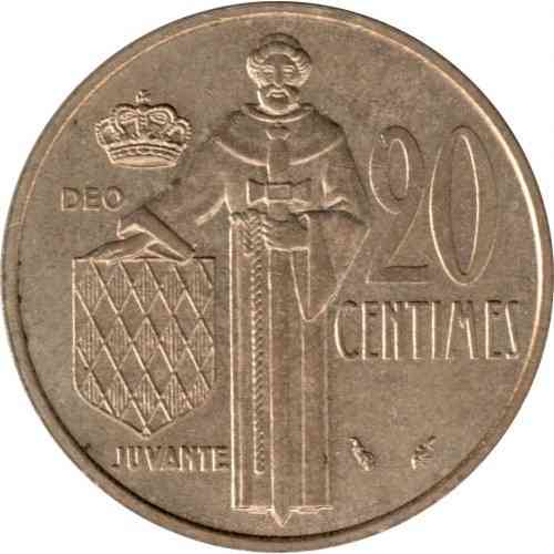 Монако 20 сантимов, 1978 (Д) Полтава