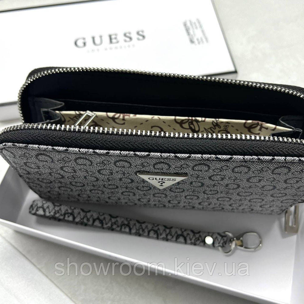 Жіночий гаманець на змійці (1211) сірий Київ - фото 5