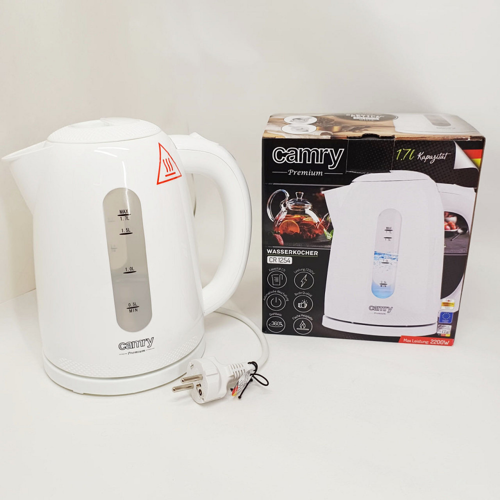 Чайник електричний домашній Camry, Електрочайник на кухню, Побутовий чайник для кухні CN-31 Львів - фото 11