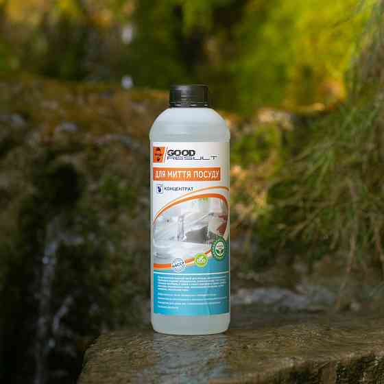 Концентрований засіб для миття посуду GOOD RESULT 1л Павлоград