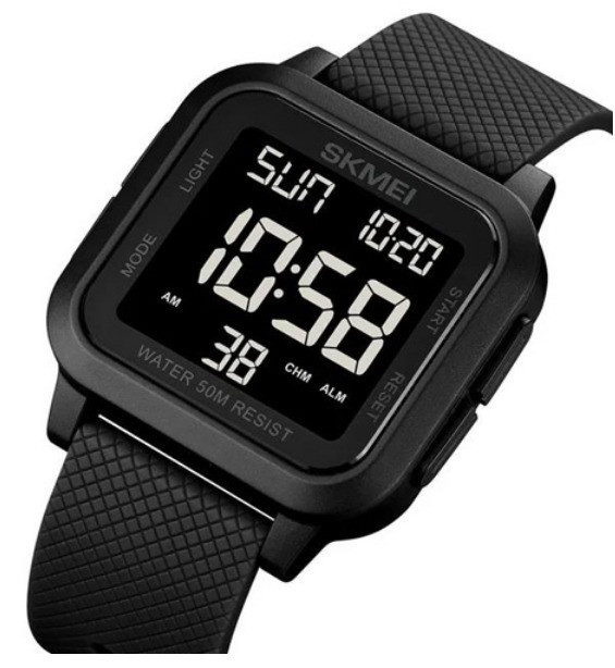 Часы наручные SKMEI 1894BKBK, BLACK/BLACK Днепр - изображение 4