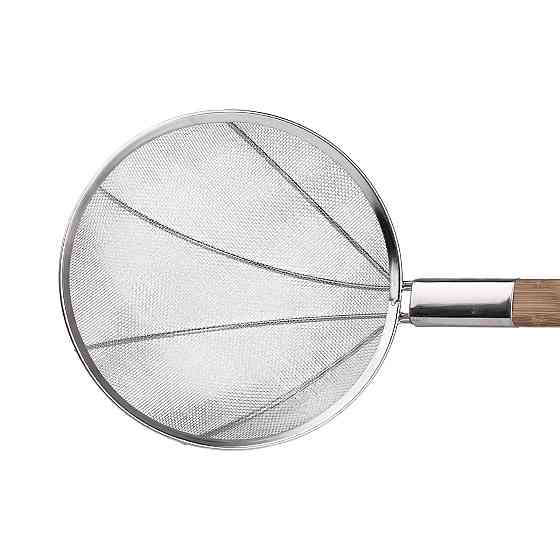 Zhongjing Шумівка "павук" з дерев'яною ручкою Ø 28 см для фритюру та вока HP-19-19-28CM Коломия