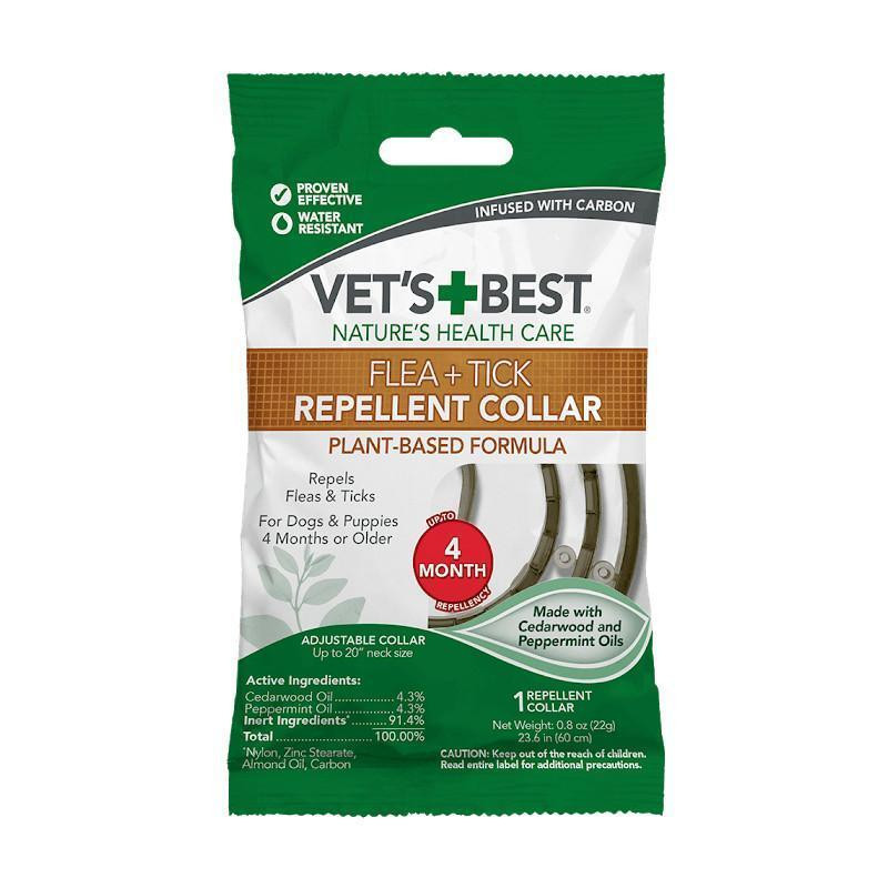 Vet's Best Flea Tick Repellent Dog Collar (Ветс Бест Флеа Тик Репеллент) ошийник від блох і кліщів для собак Запоріжжя - фото 1