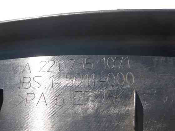 Mercedes-Benz  A2217351071 9051 Облицювання рами вікна задніх правих дверей чорна S-class W221 long Одесса