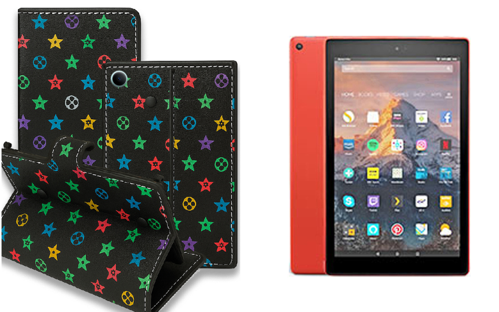 Книга-трансформер для планшета Amazon Fire Hd 8 2017, цвет Black Lyi Black Киев - изображение 1