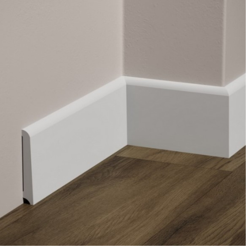 Плінтус з дюрополімеру GRANT DECO DSK-10030-1 (100 мм*15 мм) 2,4 м Киев - изображение 1