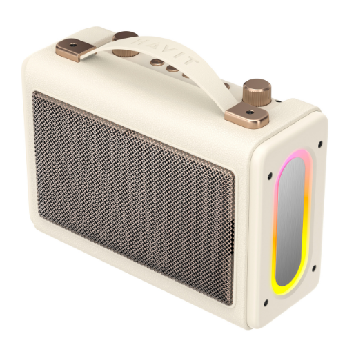 Портативна ретро колонка караоке HAVIT SK823BT 16W RGB Beige (10/ящ) Житомир - фото 6