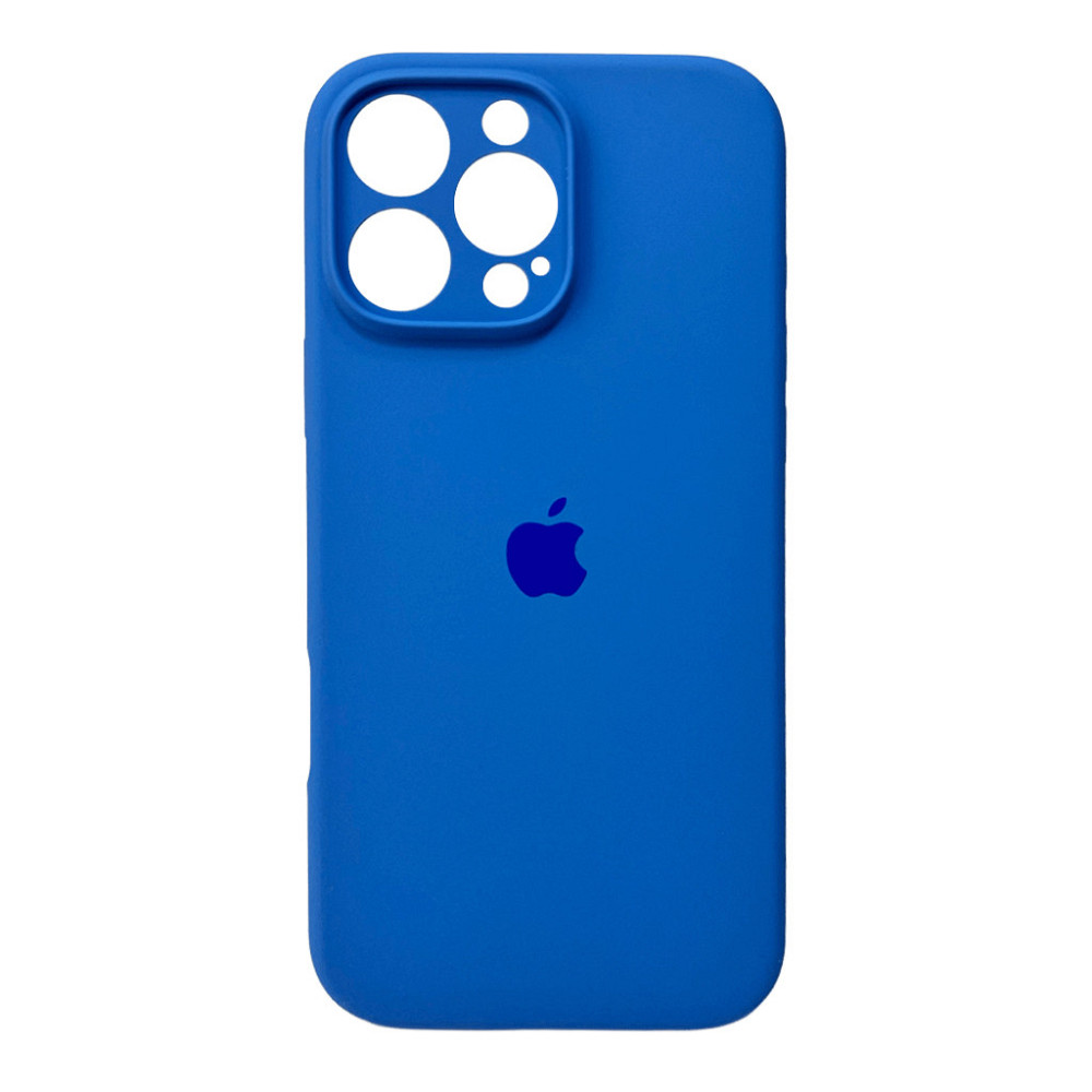 Чохол для смартфона Silicone Full Case AA Camera Protect for Apple iPhone 16 Pro 3,Royal Blue Київ - фото 1