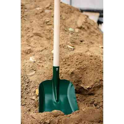 Лопата Verto совковая, рукоятка деревянная, 120см, 1.8кг (15G019) Винница