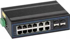 Комутатор Ultipower Switch Przemysłowy 12Xge 4Xsfp (3124SFP) Київ - фото 1