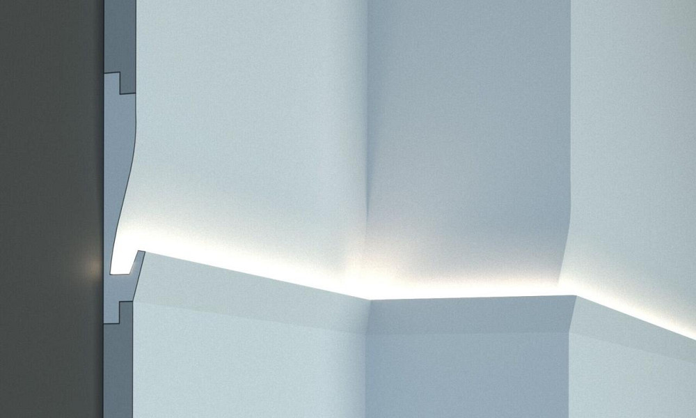 Карниз для LED освещения серия D Tesori KD 405 Днепр - изображение 3