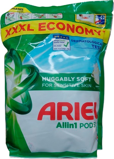 Капсули для прання Ariel Huggably Soft XXL 50 caps. Київ - фото 1