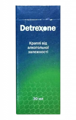 DETREXONE (Детрексон) усунення фізичної та психологічної залежності від алкоголю Дніпро