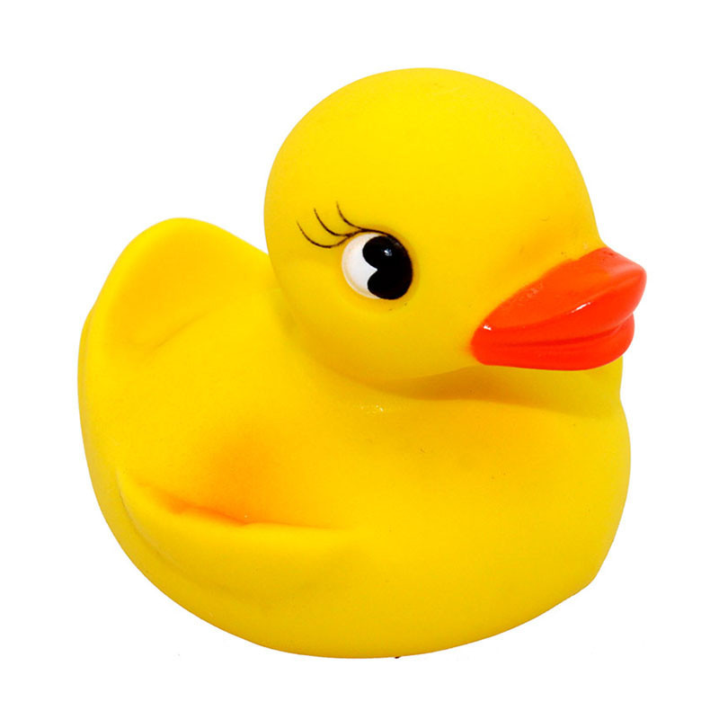 Игрушка резина мягкая Утка 7,5*7,5*6,5 см ЕВ008 ZooMax Киев - изображение 1