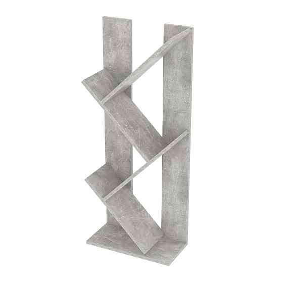 Полка для книг ПК-1, Бетон, 440/216/1070 Львов