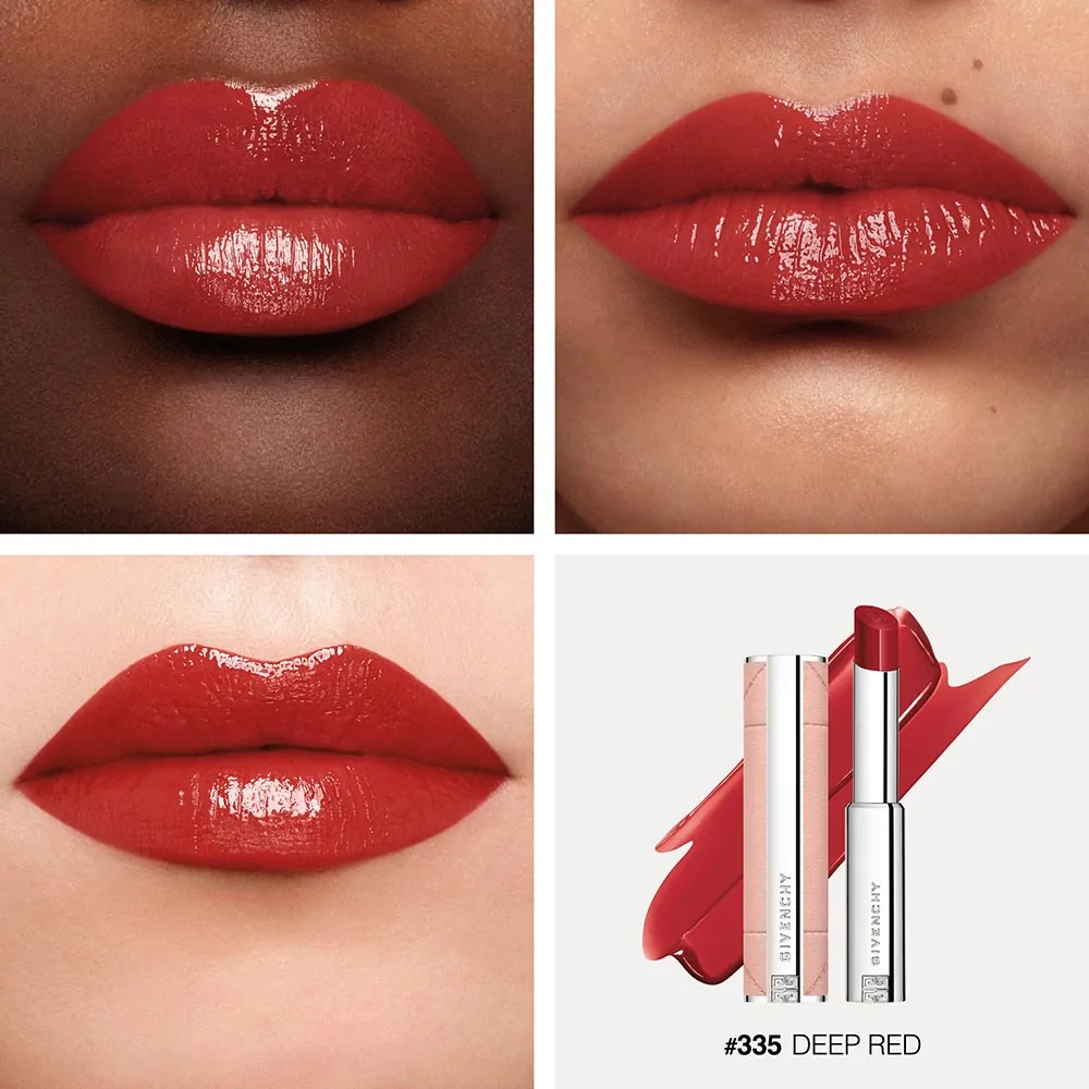 Помада для губ Givenchy Rose Perfecto Shine Serum Lipstick 335 Deep Red Слов'янськ - фото 4