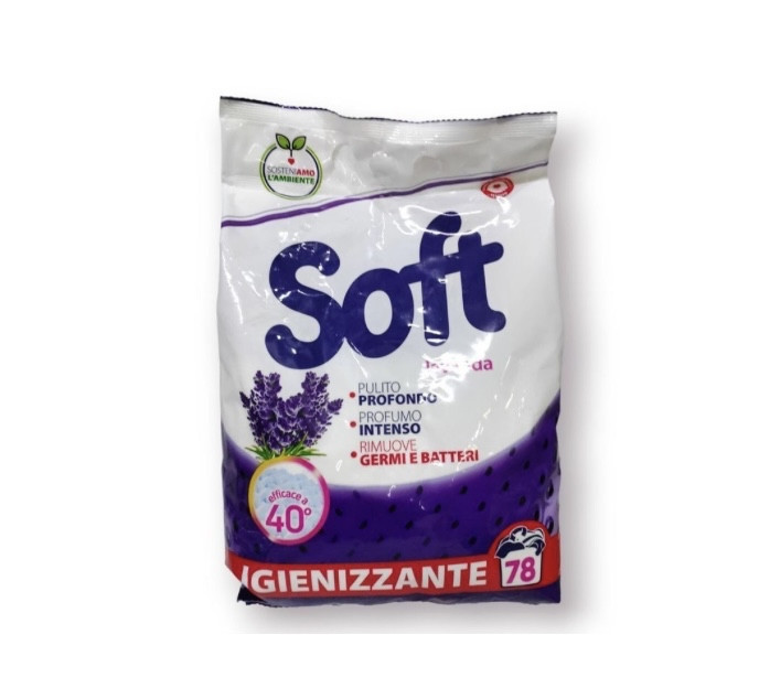 Універсальний пральний порошок Soft lavanda 3,9 кг Виноградів - фото 1